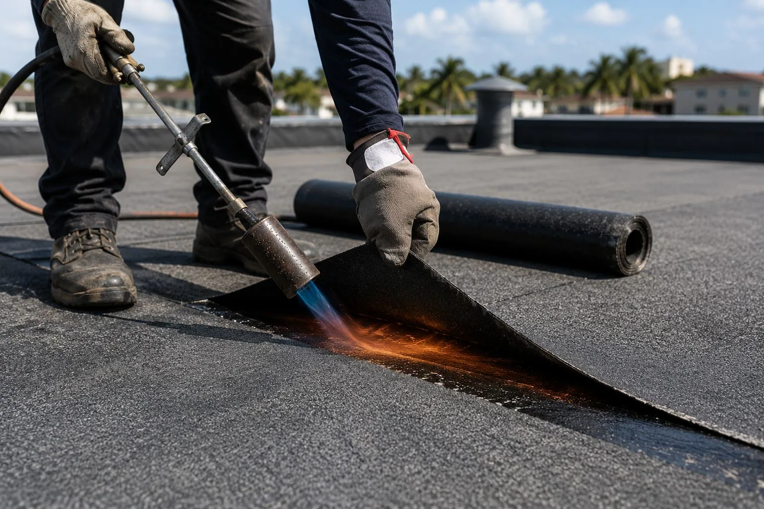 Modified Bitumen Roofing in Rancho Cucamonga, CA Modified Bitumen Roofing in Rancho Cucamonga, CA