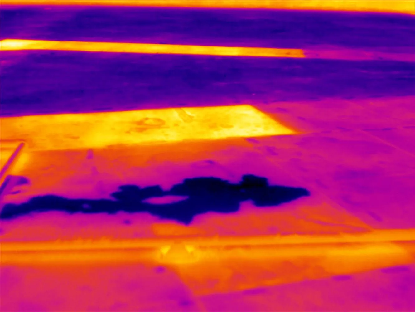 Infrared Roof Moisture Survey in Rancho Cucamonga, CA