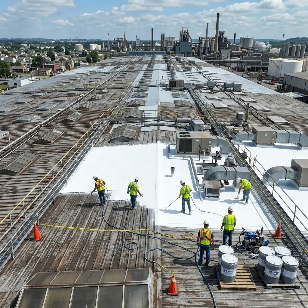 Roof Coating Restoration in Rancho Cucamonga, CA Roof Coating Restoration in Rancho Cucamonga, CA